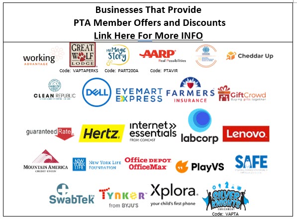 PTA Sponsor Businesses